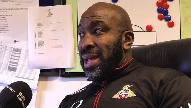 Darren Moore on getting the Doncaster Rovers squad ready for Oxford United