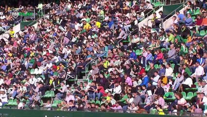 Acto de renovación del contrato de Joaquín Sánchez en el estadio Benito Villamarín