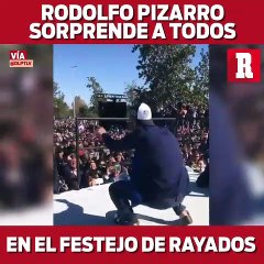 "Me encantaría decir unas palabras pero luego me multan":  Rodolfo Pizarro