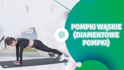 Pompki wąskie (Diamentowe pompki) - Jesteś Fit