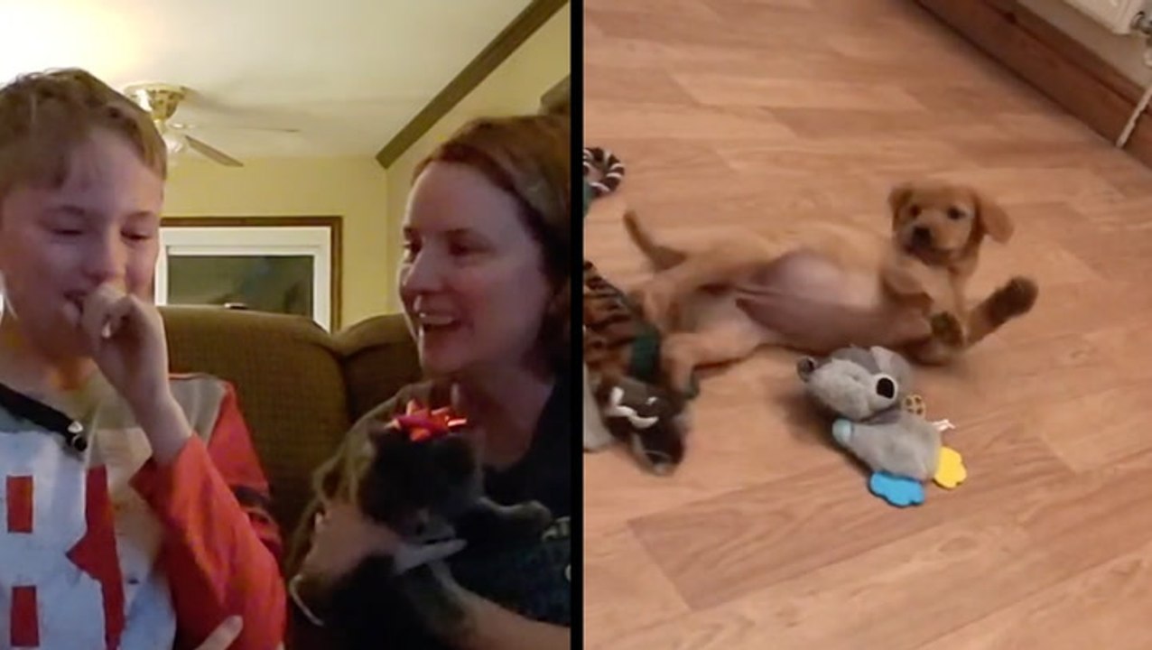 These Kids Are In For A Cuddly Christmas