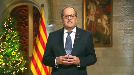 Discurso de fin de año de Quim Torra