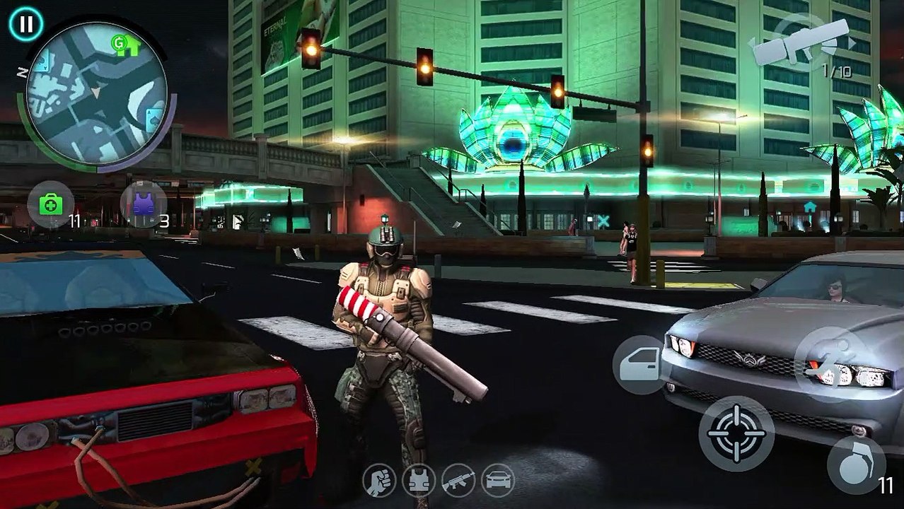 Gangstar Vegas actualización nueva Bazucas  de navidad
