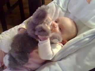 ISALINE ET SON LAPIN