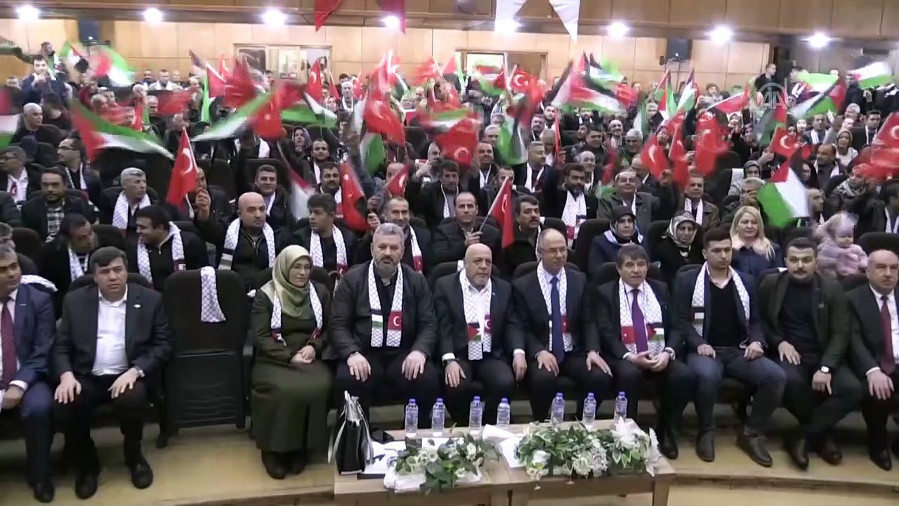 'Kudüs İçin Ayaktayız, Filistin İçin Buradayız' programı - HATAY