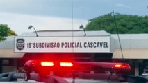 Loja é alvo de assaltante no Centro de Cascavel; PM detém suspeito e apreende carro que teria sido usado em fuga