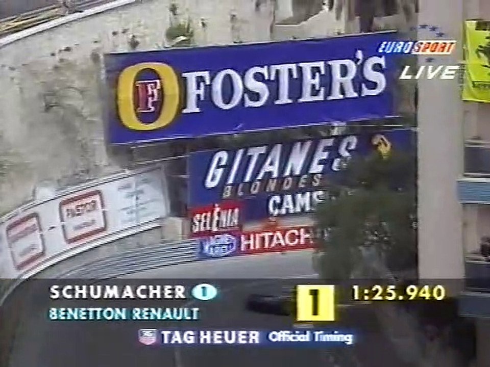 Formel 1 1995 Grand Prix von MONACO - Warm Up