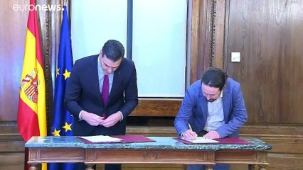 PSOE e Unidas Podemos fazem acordo de governo