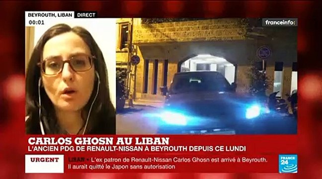 L'ancien PDG de Renault-Nissan, Carlos Ghosn, a fui le Japon où il est assigné en résidence depuis le 25 avril dernier