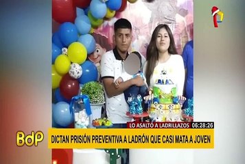 Prisión preventiva para presunto ladrón que atacó a joven con ladrillo