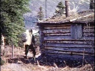 Dick Proenneke in Alone in the Wilderness