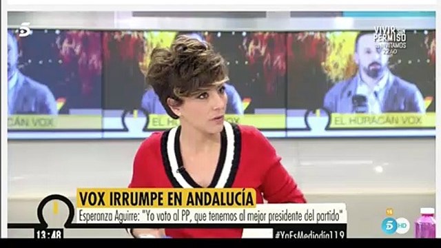 Fallarás se pone histérica cuando le hablan del extremismo... de sus amigos de Podemos