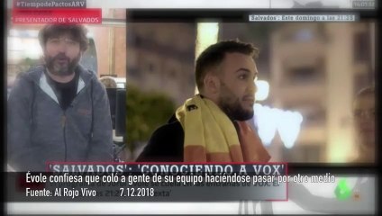 Évole confiesa haber colado a gente de su equipo haciéndose pasar por periodistas de otro medio
