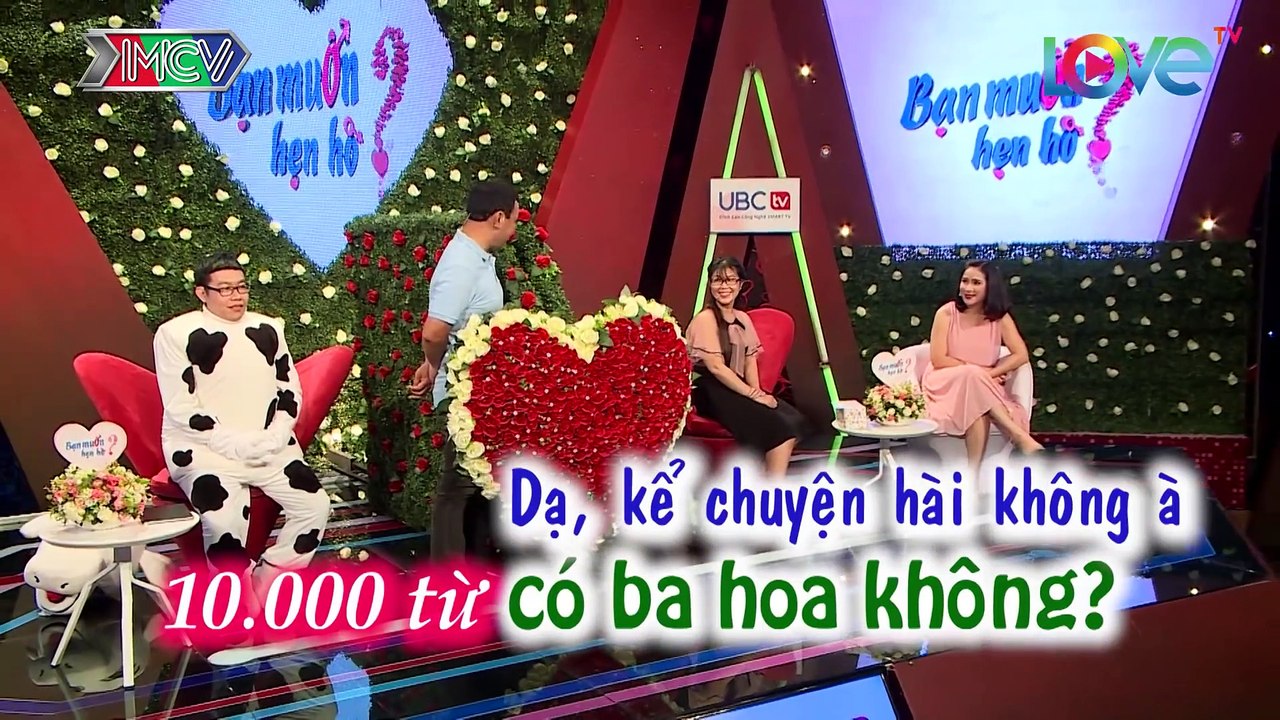 BẠN MUỐN HẸN HÒ #417  - ‘BÒ SỮA’ bất ngờ xuất hiện tìm bạn gái trên truyền hình 