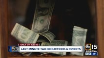 Five last-minute tax deductions and credits