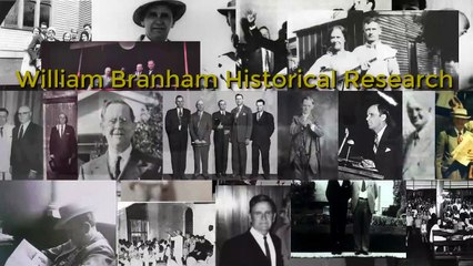 William Branham: Not A Man, God