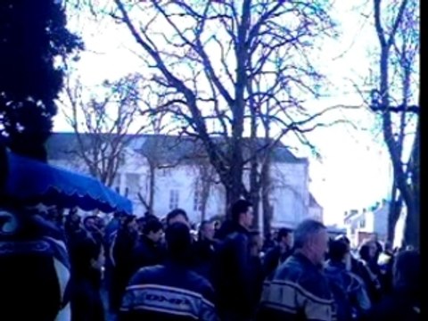 manif moto Blois 09/02/2008 NON AU CT