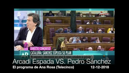 Arcadi Espada fulmina a Pedro Sánchez