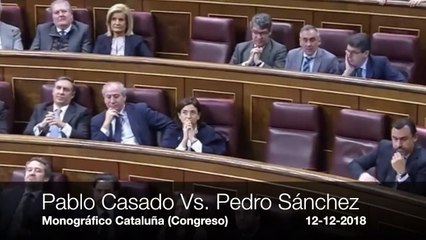 Pablo Casado ridiculiza al Presidente: “¡Su Gobierno es la nada!”
