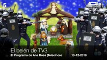 El belén y vídeo navideño de TV3 del que hay que reírse por lo ridículos que son los 'indepes'