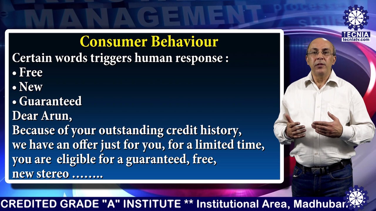 MBA ||Dr. Arun Bhatia || Secrets Marketers use to Increase sales and revenue || TIAS || TECNIA TV