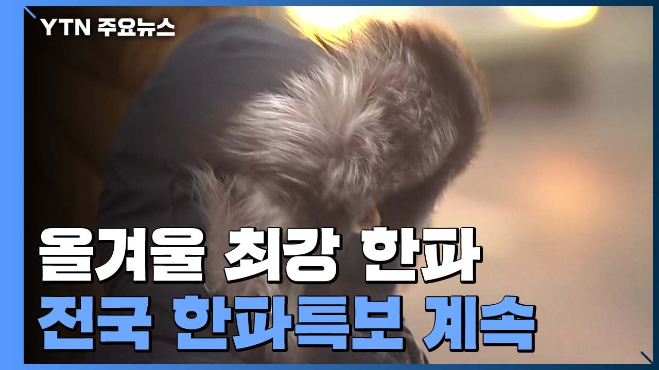 [날씨] 강력한 세밑 한파 기승...낮에도 영하권 / YTN