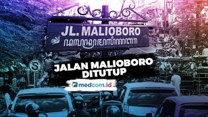 Malam Tahun Baru, Kawasan Jalan Malioboro Ditutup