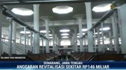 Pasar Johar Semarang Siap Ditempati Pedagang