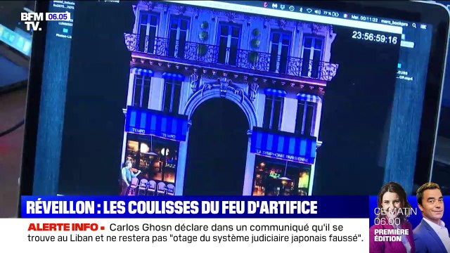 Découvrez les coulisses du spectacle prévu sur l'Arc-de-Triomphe pour Nouvel An