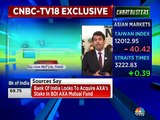 Bank of India looks to acquire AXA's stake in BoI AXA Mutual Fund