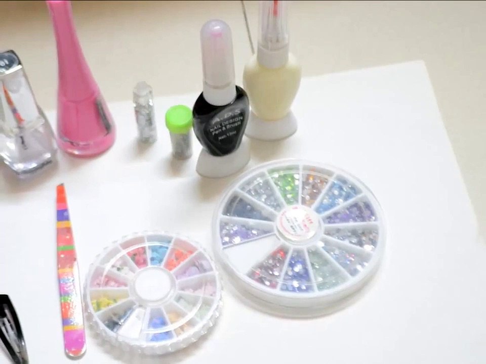 Nail Art for Hair Clip!  - Cool DIY Fashion Accessories Crafts