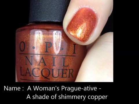 OPI Nail Polish Swatch !