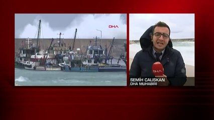 İstanbul'da fırtına başladı