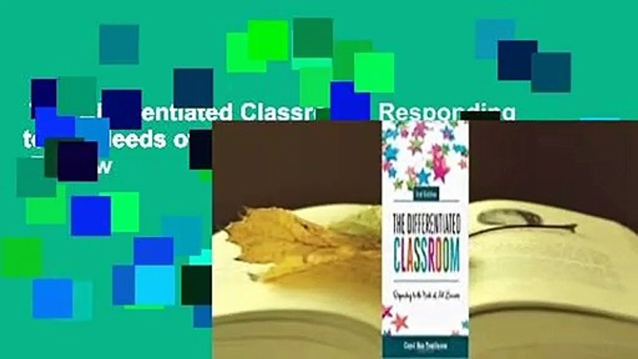The Differentiated Classroom: Responding to the Needs of All Learners, 2nd Edition  Review
