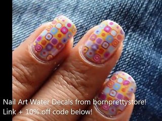 Water Decals Nail Art_ How to Use DIY Nail Decals