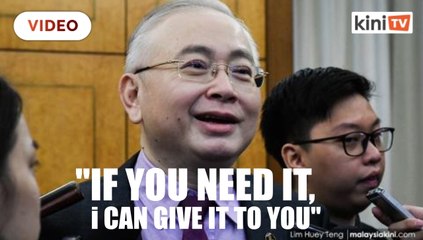 Wee teases Guan Eng - ‘Do you need the home minister’s number?’