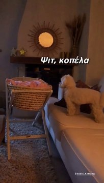 Σάββας Πούμπουρας: Το πρώτο βίντεο με την νεογέννητη κόρη του στο σπίτι