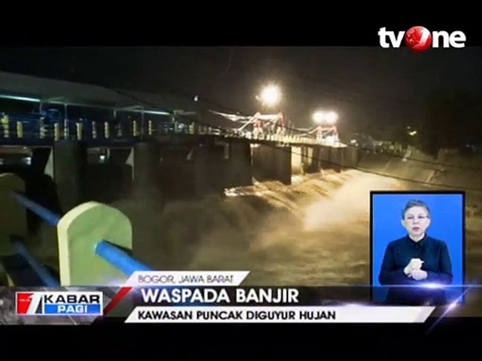 Waspada Banjir, Status Bendung Katulampa Siaga...