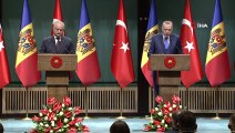 Cumhurbaşkanı Erdoğan ve Moldova Cumhurbaşkanı Dodun'dan Ortak Açıklama