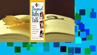 Full Version  Beyond Baby Talk: From Sounds to Sentences--A Parent's Complete Guide to Language
