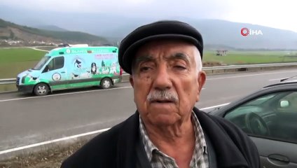 Kaza sonrası 80 yaşındaki sürücünün sözleri karşı tarafı şaşırttı