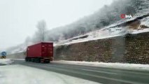 Kar Yağışı Nedeniyle Kapanan Bursa - Ankara Karayolu Ulaşıma Açıldı