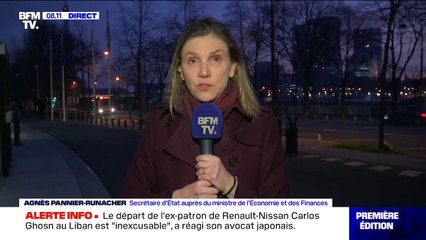 Agnès Pannier-Runacher: "Carlos Ghosn n'est pas au-dessus des lois (...) mais nous lui devons un soutien consulaire"