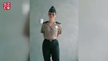 Polis memurunun başını yakan video