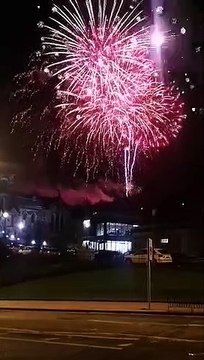 Video shows spectacular climax to epic fireworks display that kicked off Edinburgh's Hogmanay celebrations