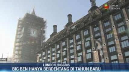Big Ben Bersiap Sambut Tahun Baru