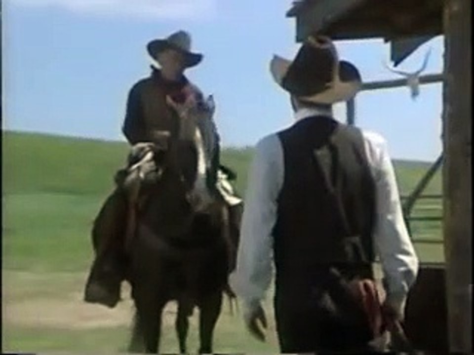 JAMES DRURY (THE VIRGINIAN) as the 'Rider'  in The Virginian (2000 Movie)