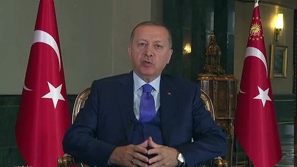 Cumhurbaşkanı Erdoğan'ıdan yeni yıl mesajı
