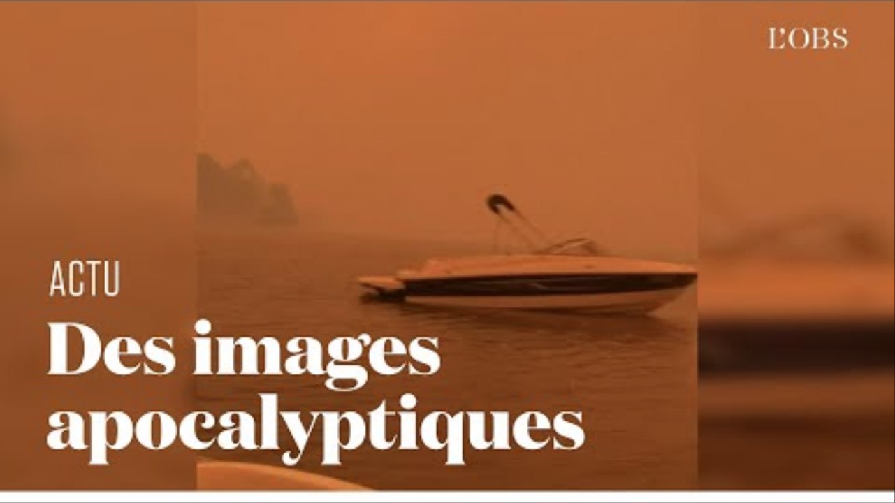 Des milliers de personnes prises au piège sur une plage australienne à cause des incendies monstres