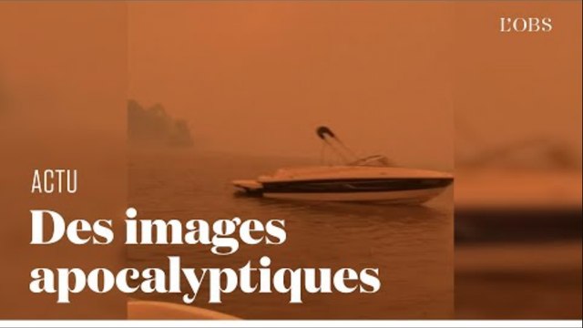 Des milliers de personnes prises au piège sur une plage australienne à cause des incendies monstres